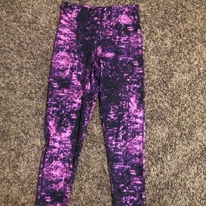 Galaxy/geometric leggings